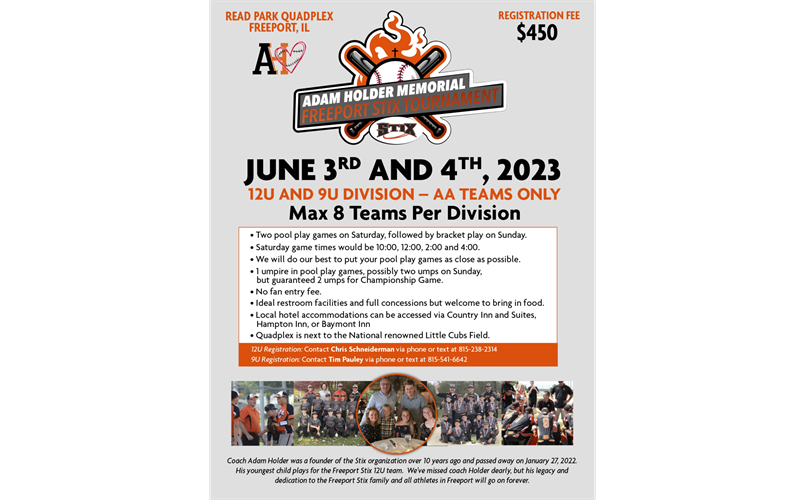 Adam Holder Memorial Tournament